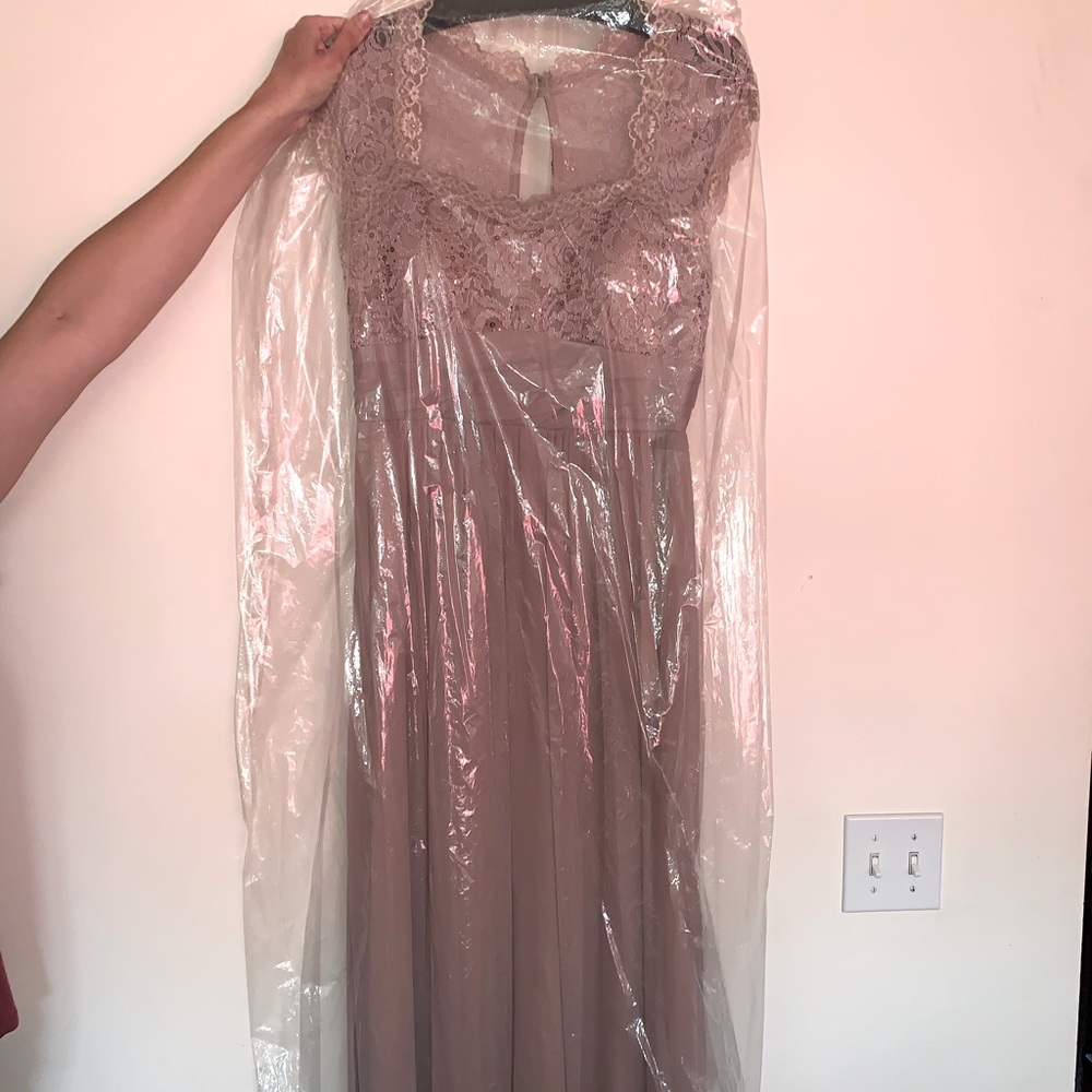 Champagne Pink Formal Dress